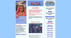 Desktop Screenshot of aloa.nu